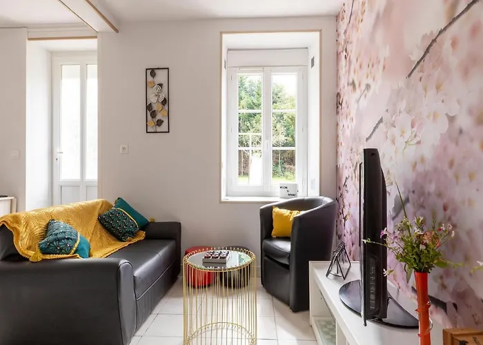 펜션 Sunlit Garden Escape Normandy *